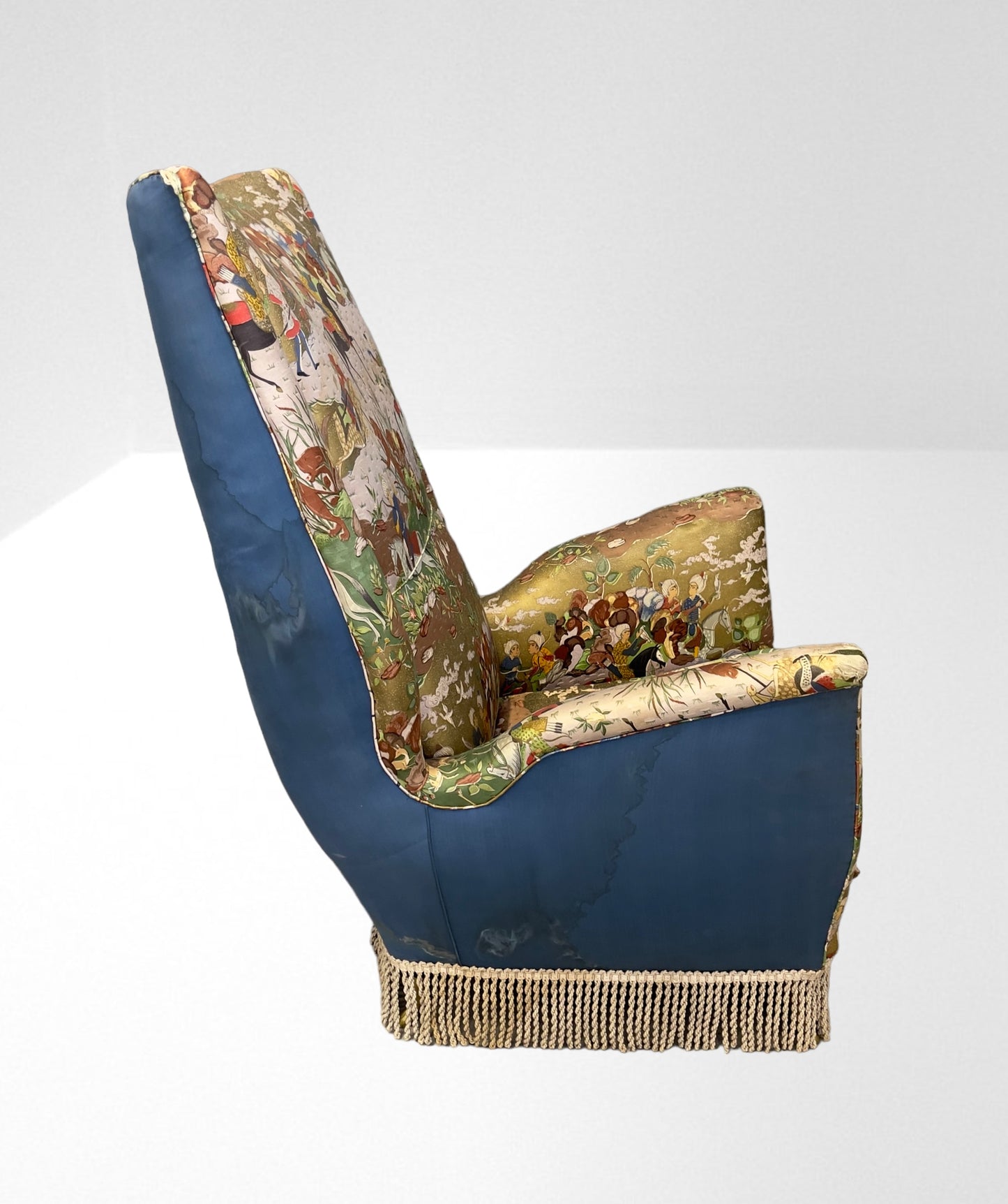 Copia del Giò Ponti for ISA Bergamo Pair of Armchairs, 1950s.