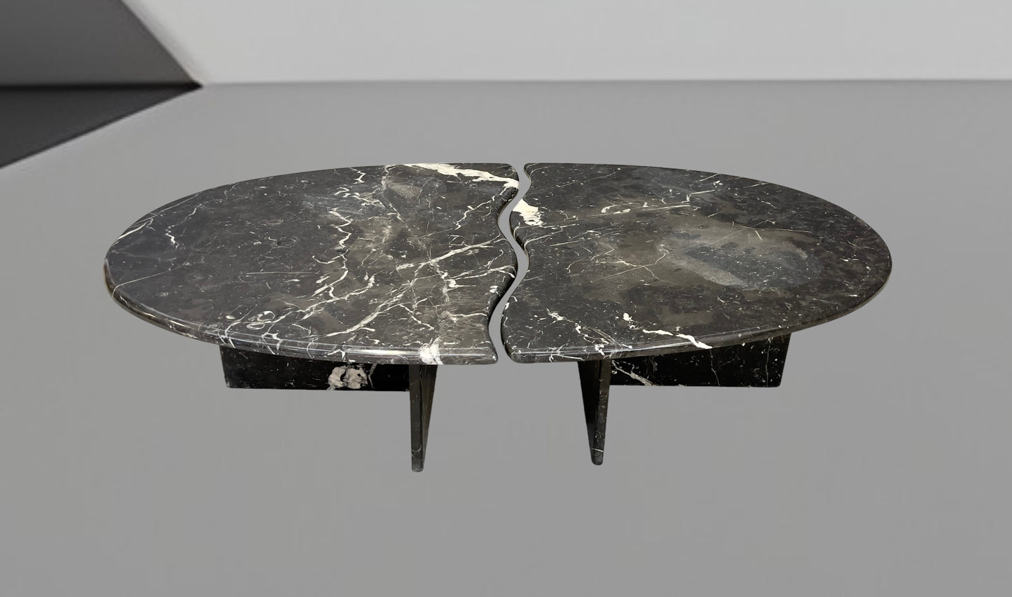 Marble coffee table UP.& UP, 1970s