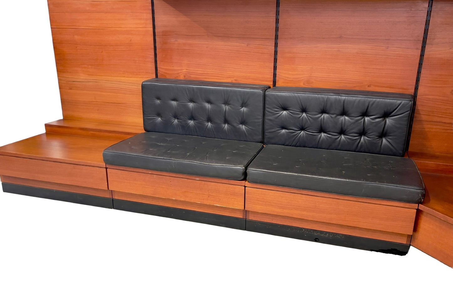 Corner bookcase, Swiss Form, 1960s