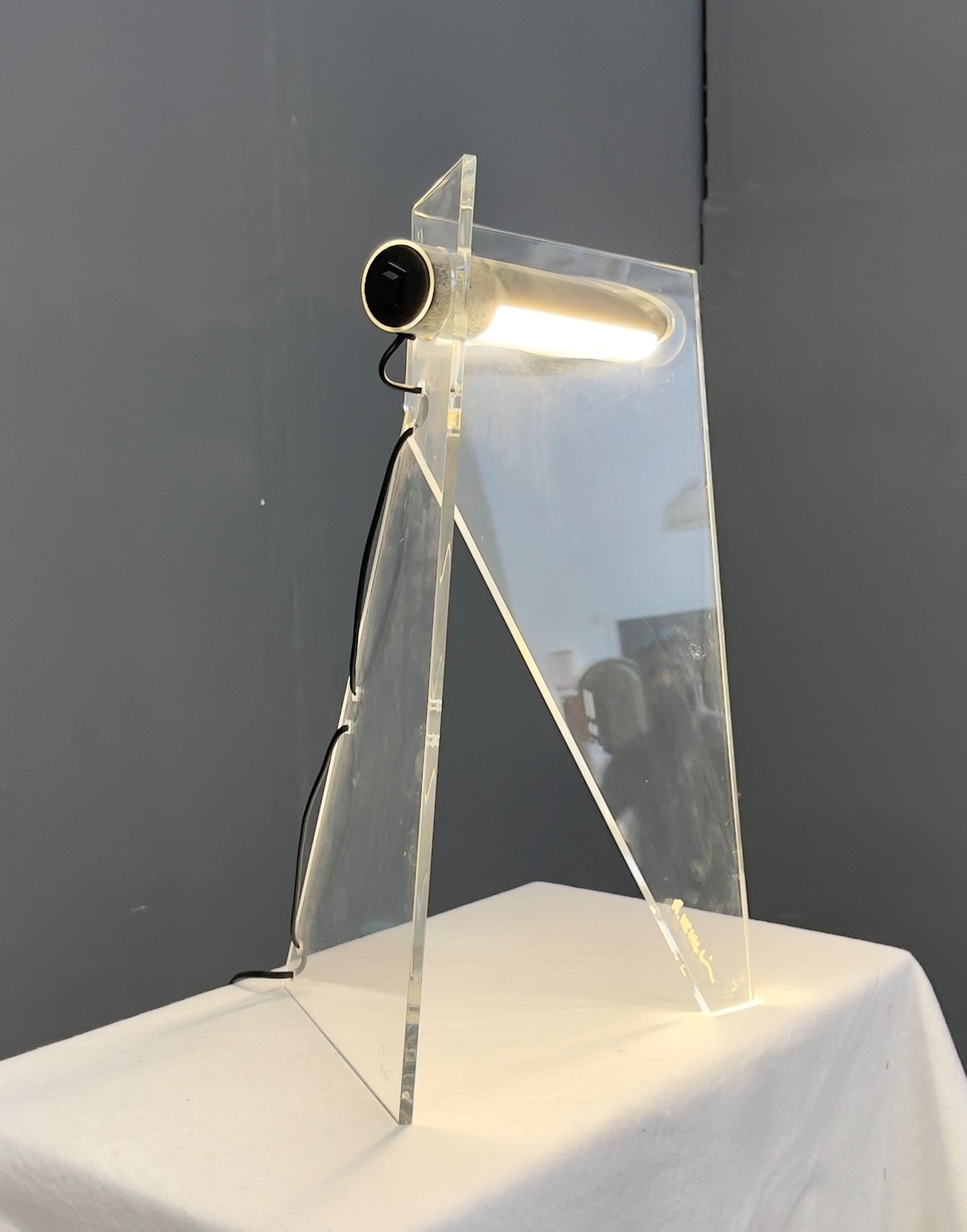 Rare Table lamp by Theodor Neumaier for Lamperti
