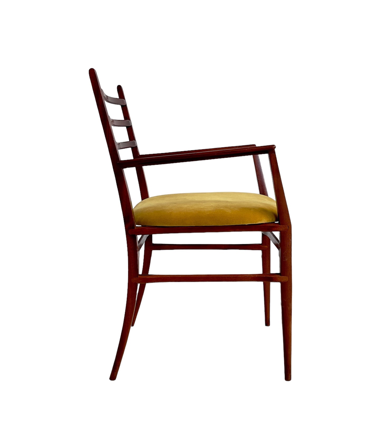 Trieste Dining chairs by Guglielmo Ulrich, 1960s