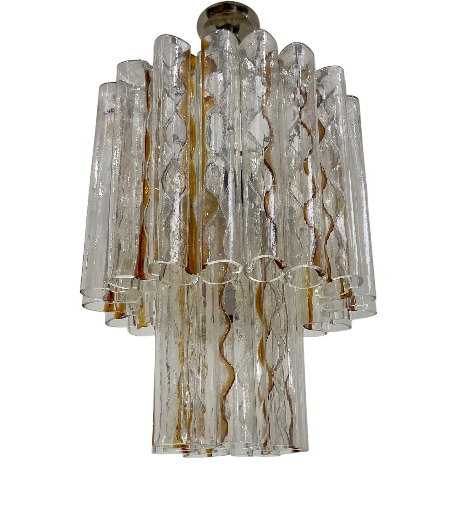 Chandelier by Toni Zuccheri for Ve-Art, 1970s