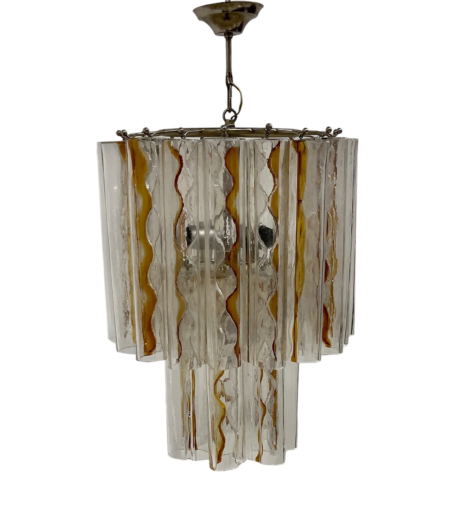 Chandelier by Toni Zuccheri for Ve-Art, 1970s