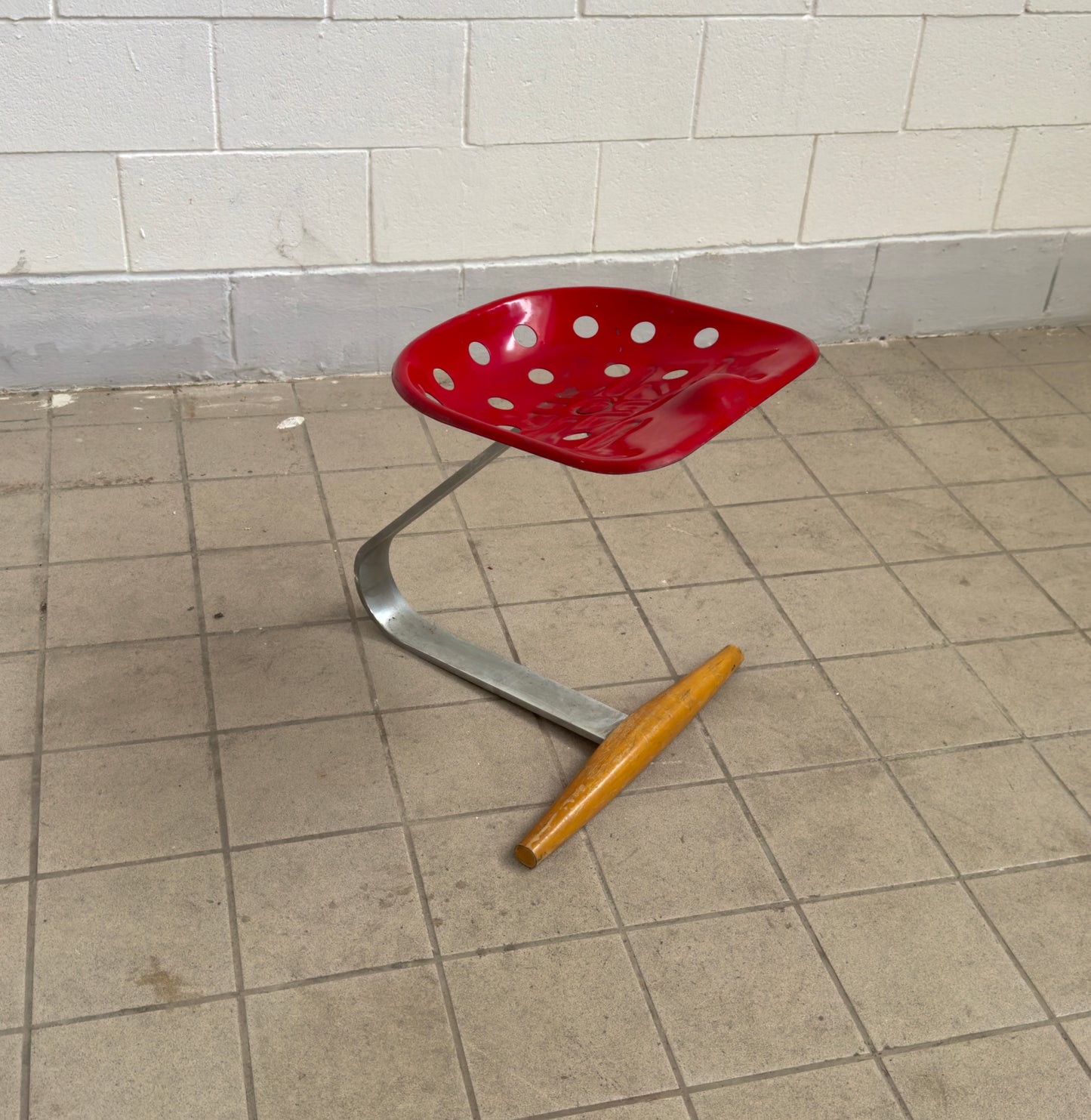 Achille and Pier Giacomo Castiglioni Stool mod. Mezzadro, Zanotta 1970s