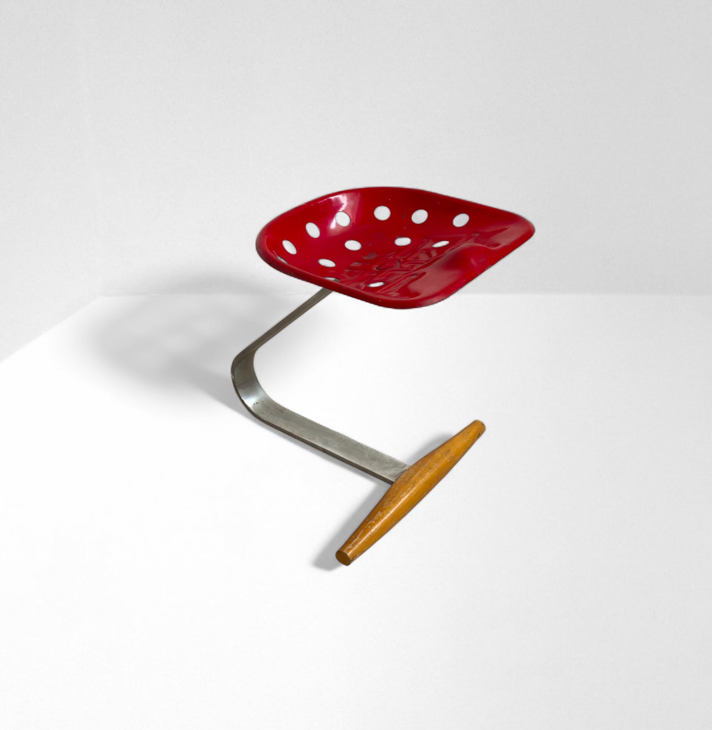 Achille and Pier Giacomo Castiglioni Stool mod. Mezzadro, Zanotta 1970s