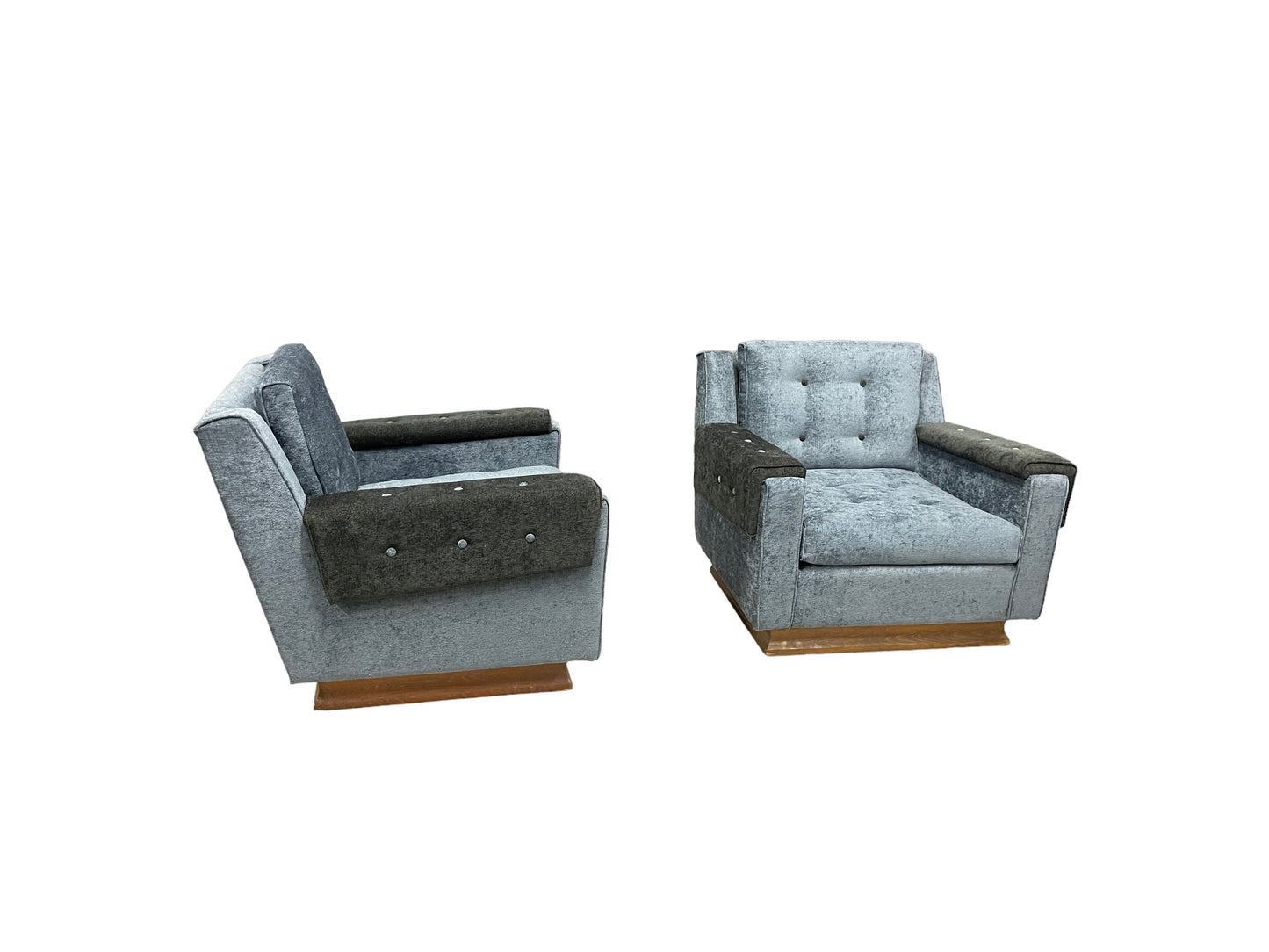 Pair of Italian Armchairs Attr. Pierluigi Colli, 1950s