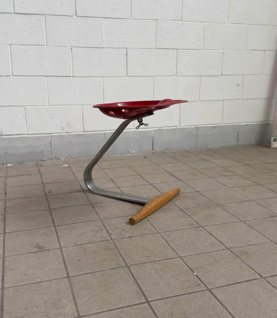 Achille and Pier Giacomo Castiglioni Stool mod. Mezzadro, Zanotta 1970s