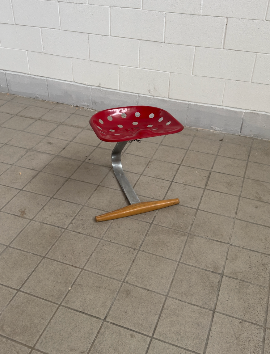 Achille and Pier Giacomo Castiglioni Stool mod. Mezzadro, Zanotta 1970s