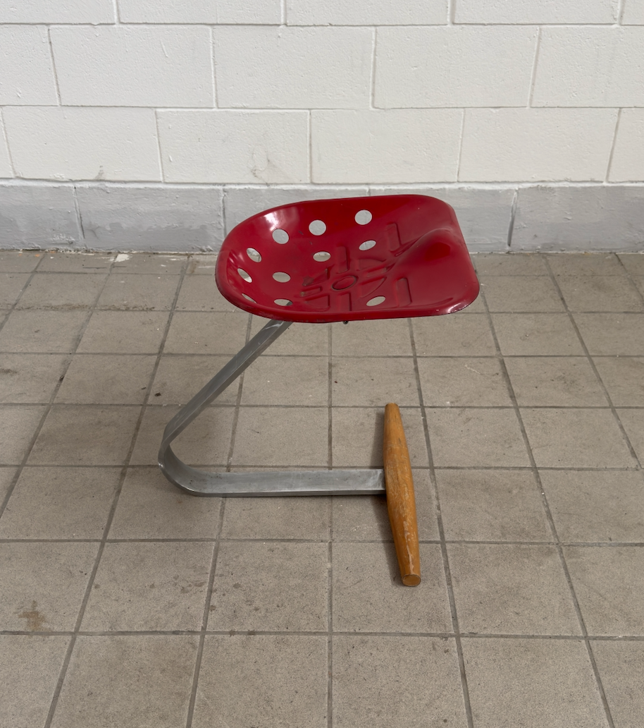 Achille and Pier Giacomo Castiglioni Stool mod. Mezzadro, Zanotta 1970s