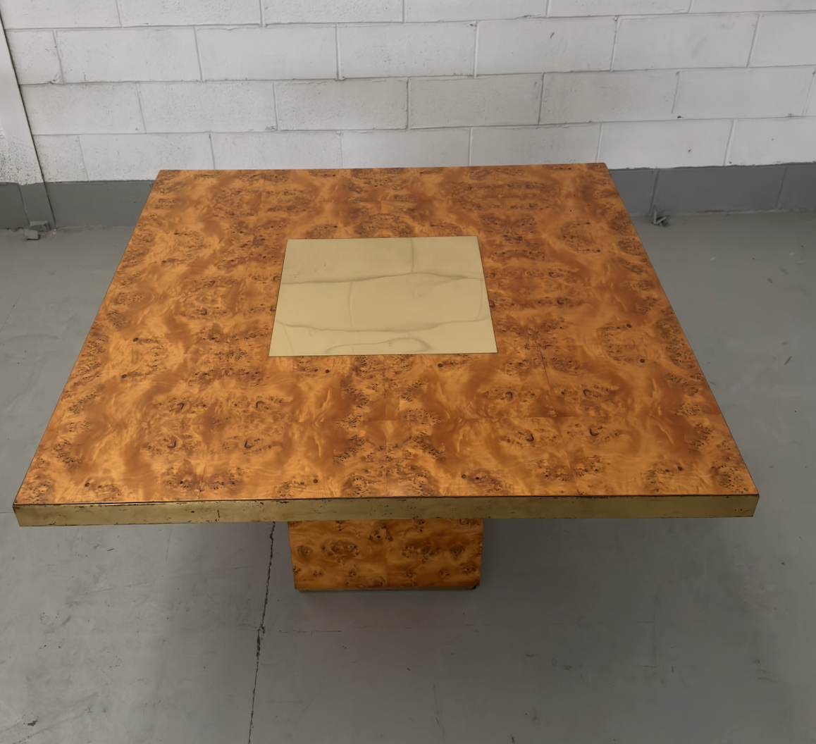 Willy Rizzo Dining table, 1970s