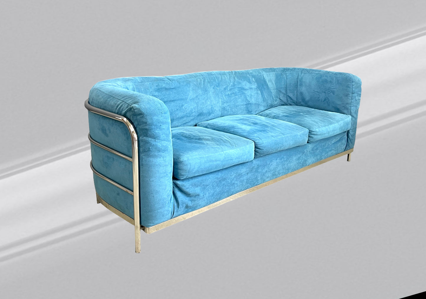 Three-seater Onda sofa by Zanotta, 1985