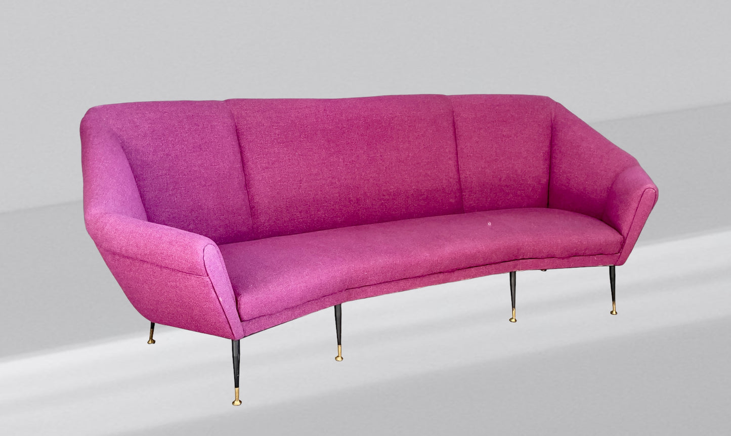 Four-seater Italian sofa,1950s