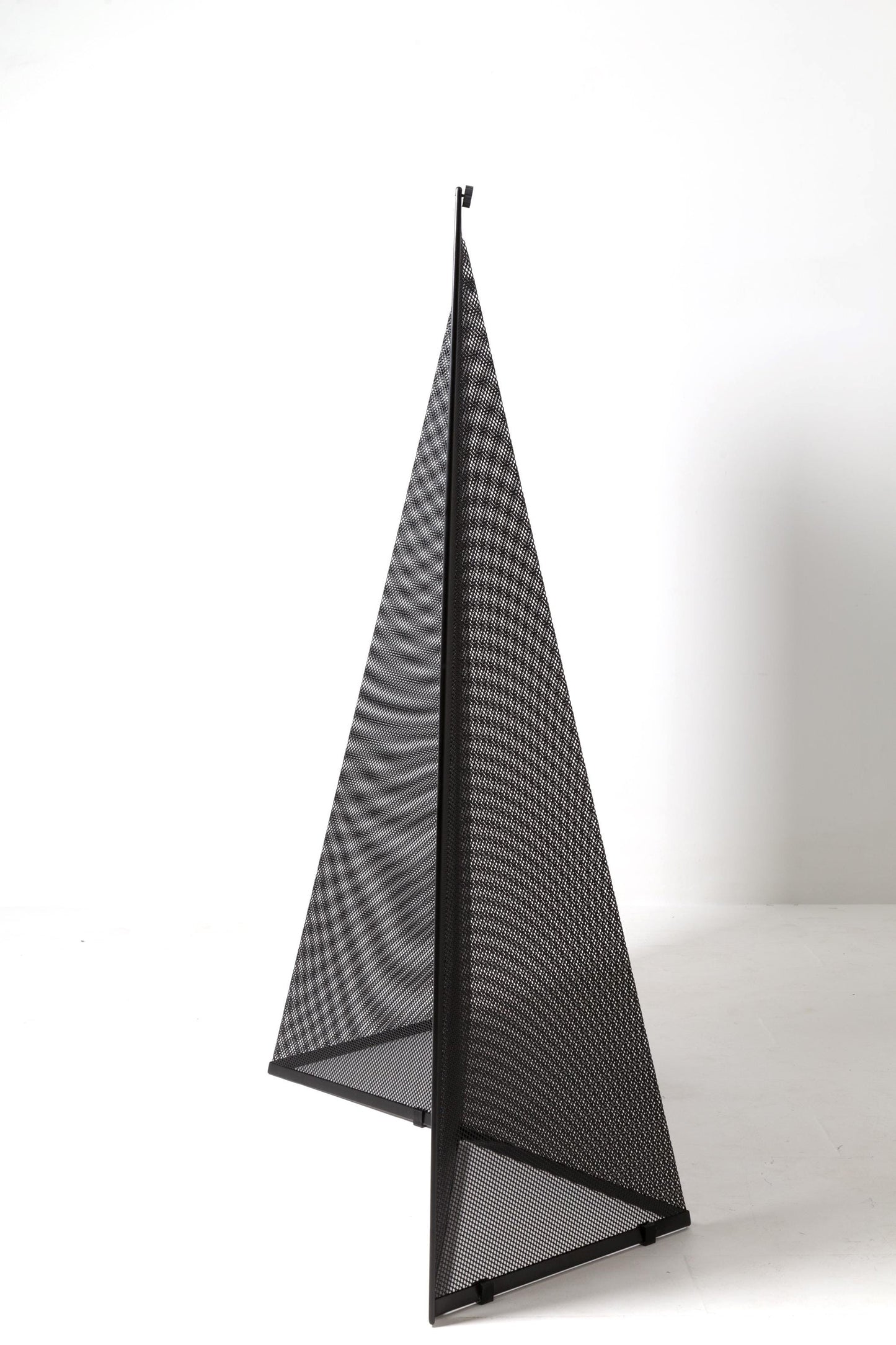Optical Black Metal Screen 'Nillarosa' by Mario Botta for Alias, 1980s