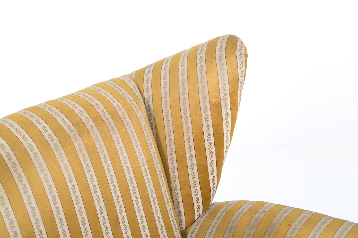 PAOLO BUFFA. Three seater sofa in original fabric, 1950s