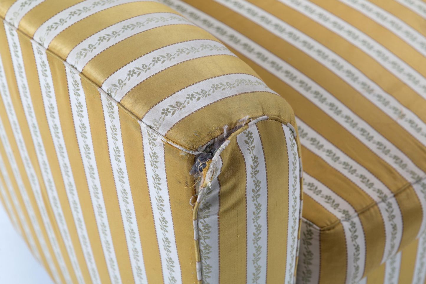 PAOLO BUFFA. Three seater sofa in original fabric, 1950s