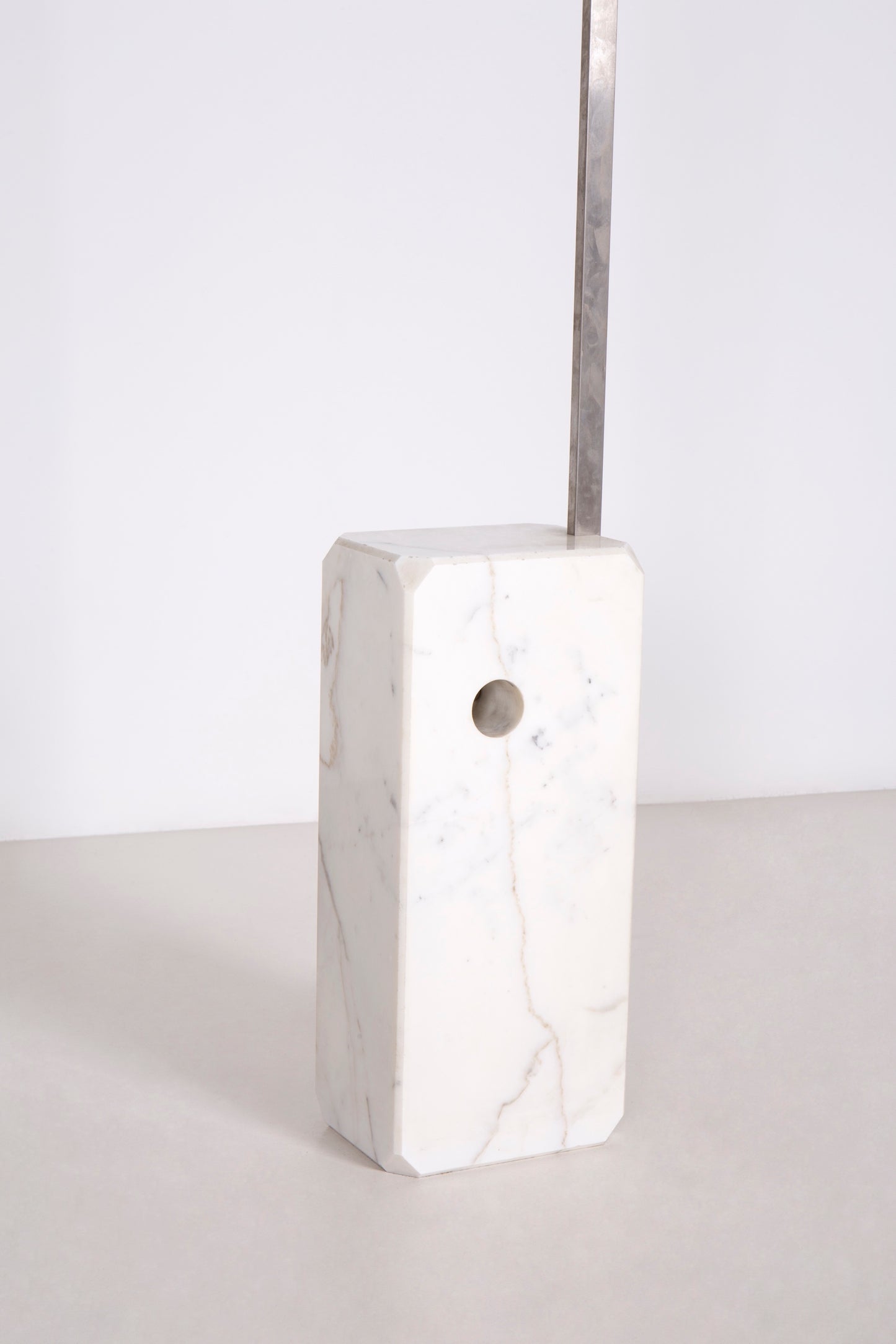 Achille & Pier Giacomo Castiglioni, Arco Floorlamp, 1960s.