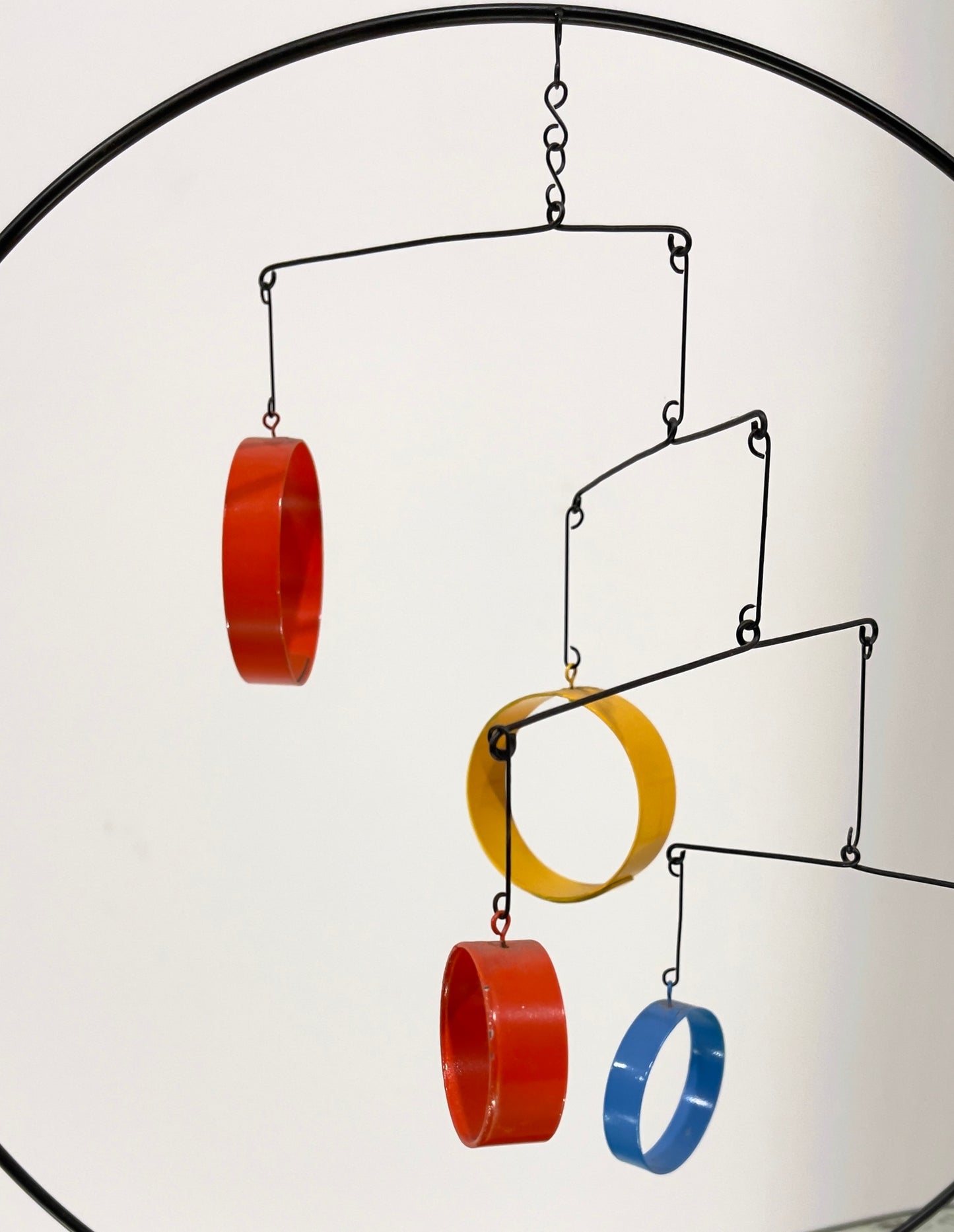 In the manner of Alexander Calder Kinetic Standing Mobile Sculpture, 1970s
