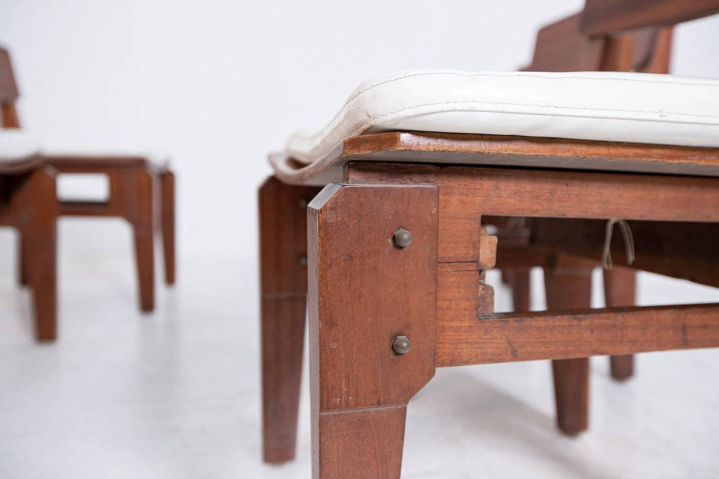 Six Chairs by Vito Sangiradi for Pallante store Bari, 1950s