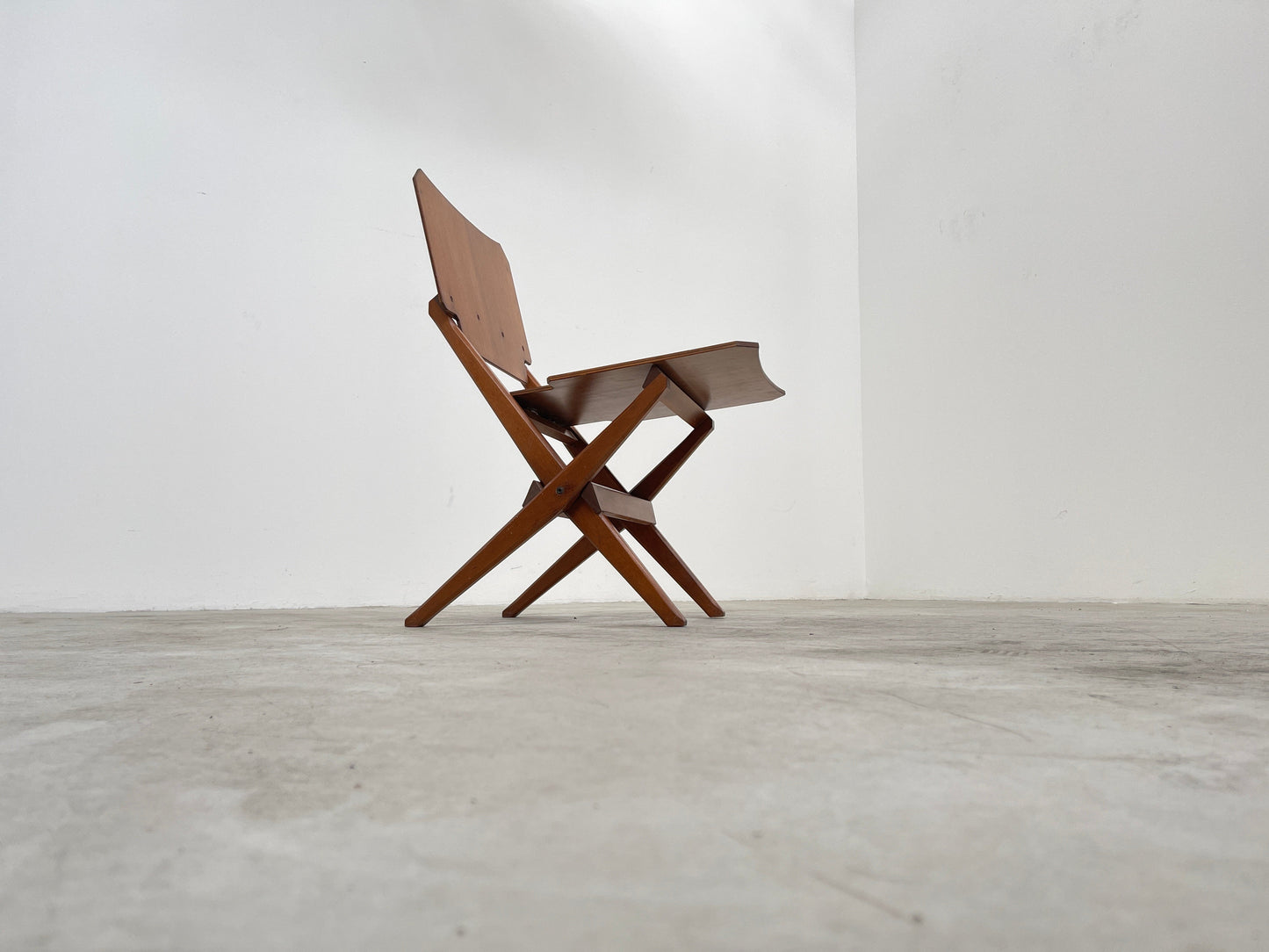 FRANCO ALBINI per POGGI Wood Folding chair, 1952
