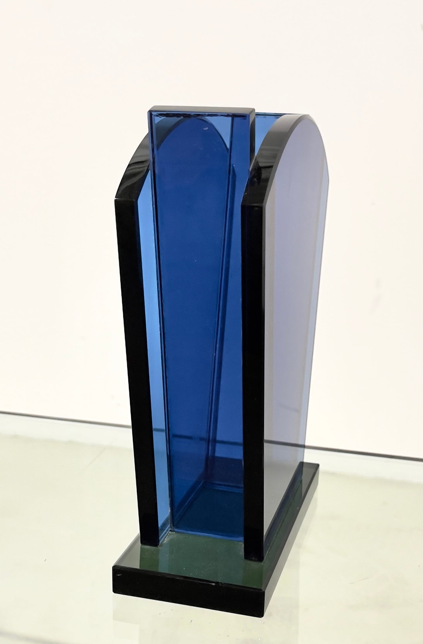 Ettore Sottsass for Fontana Arte Murano glass Vase, 1950s
