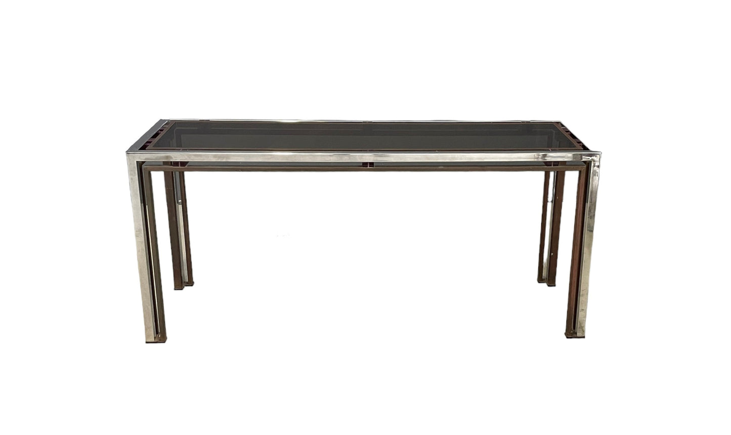 Console table by Romeo Rega 1970s.