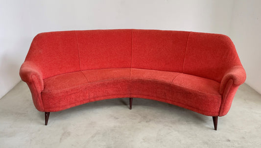 Curved sofa, 1950s