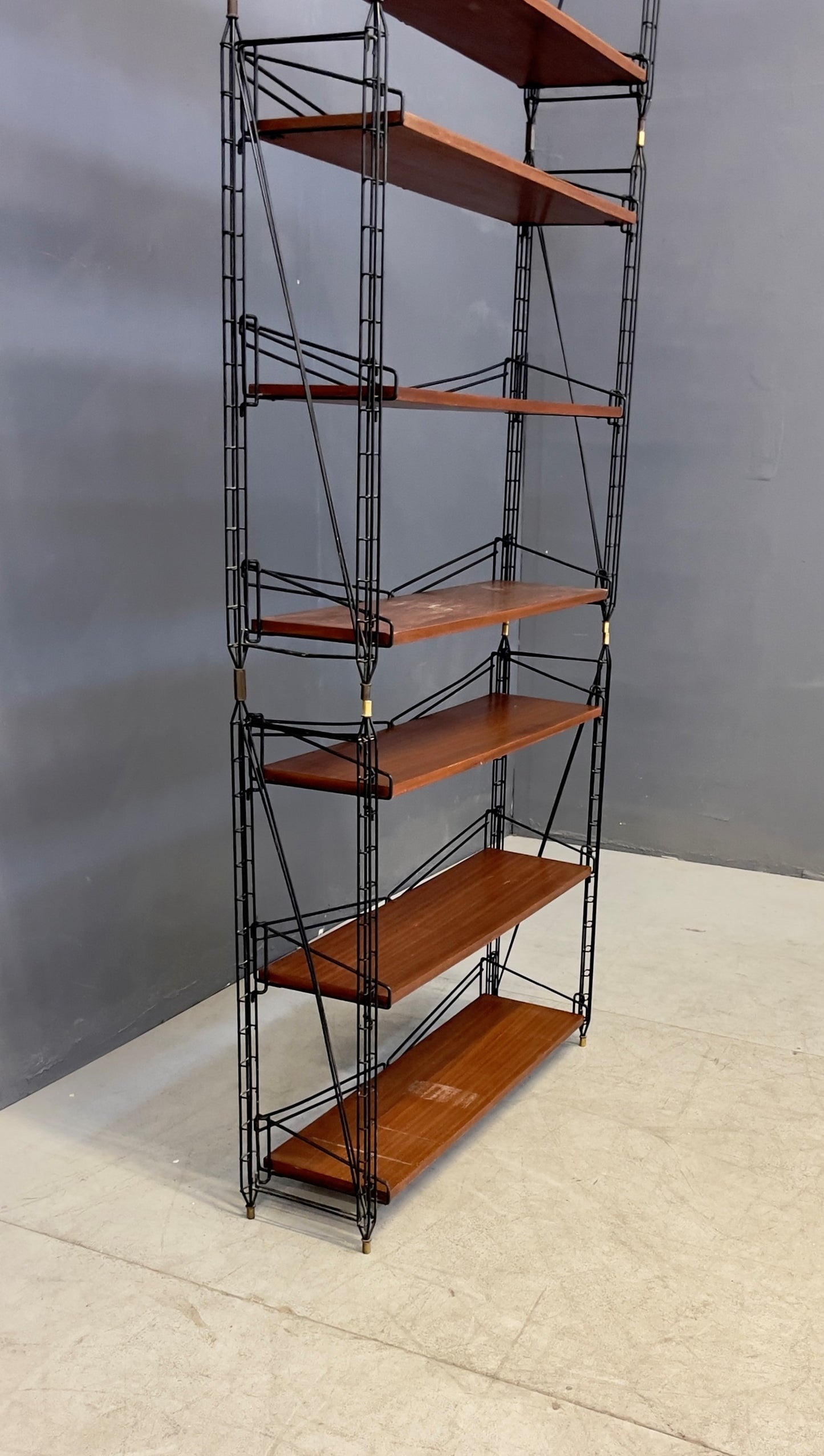 Italian Modular bookcase, 1960s