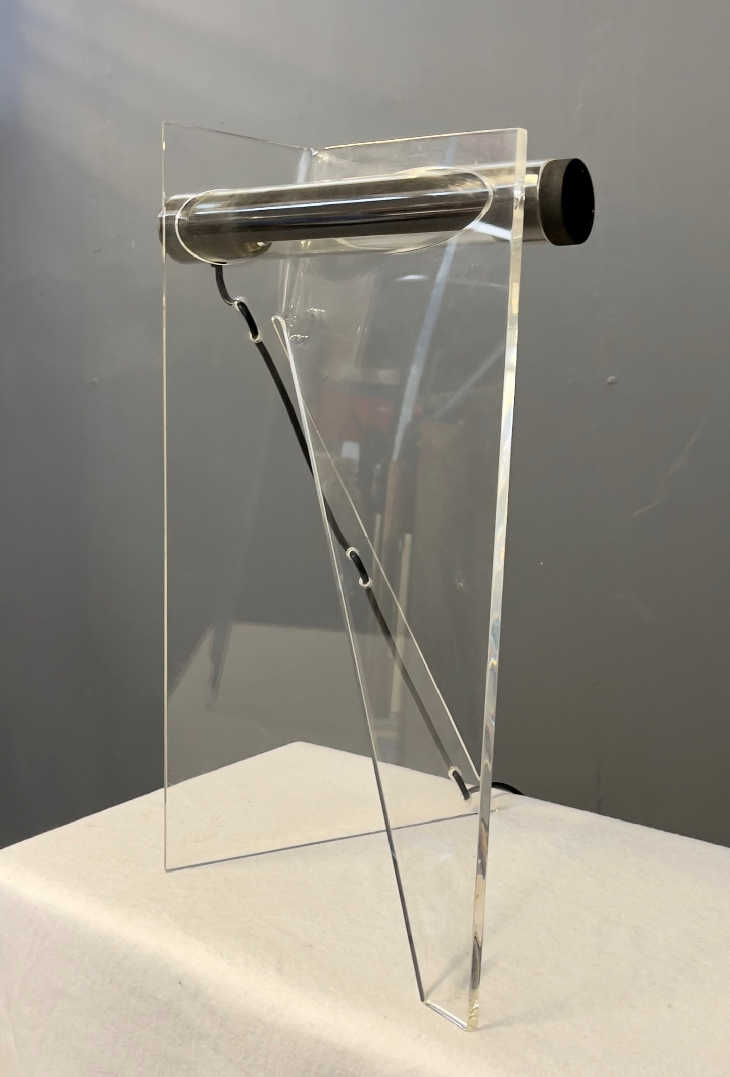 Rare Table lamp by Theodor Neumaier for Lamperti