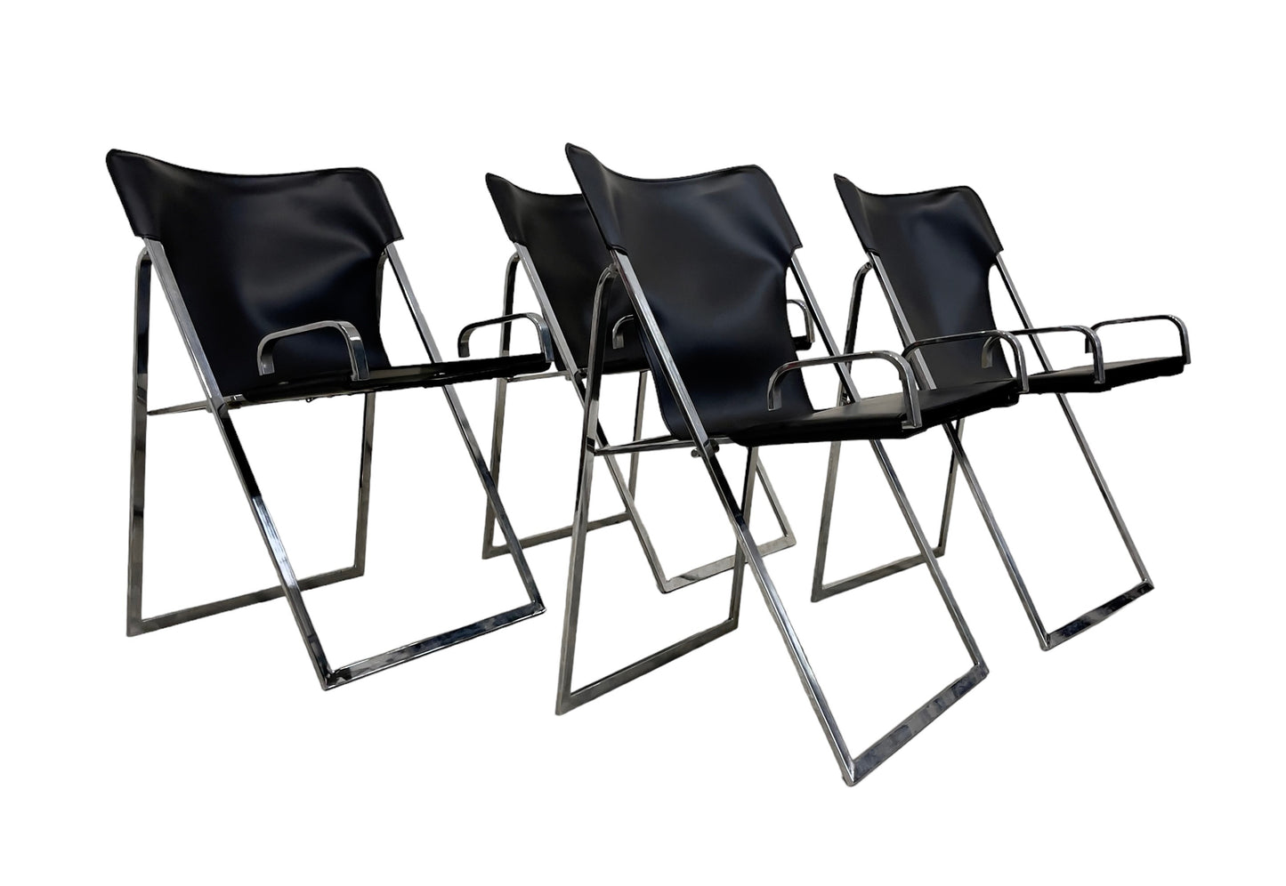 Four chairs by Marcello Cuneo for Amar, 1970s