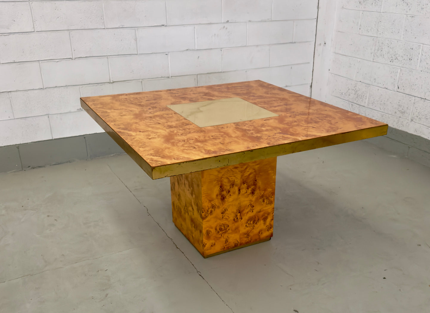 Willy Rizzo Dining table, 1970s