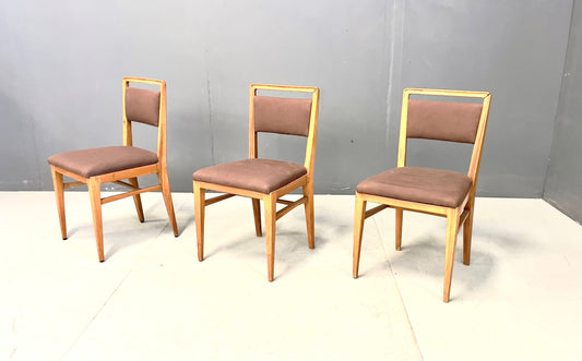 Chairs, Set of 3 Gio Ponti (attr.), 1960s