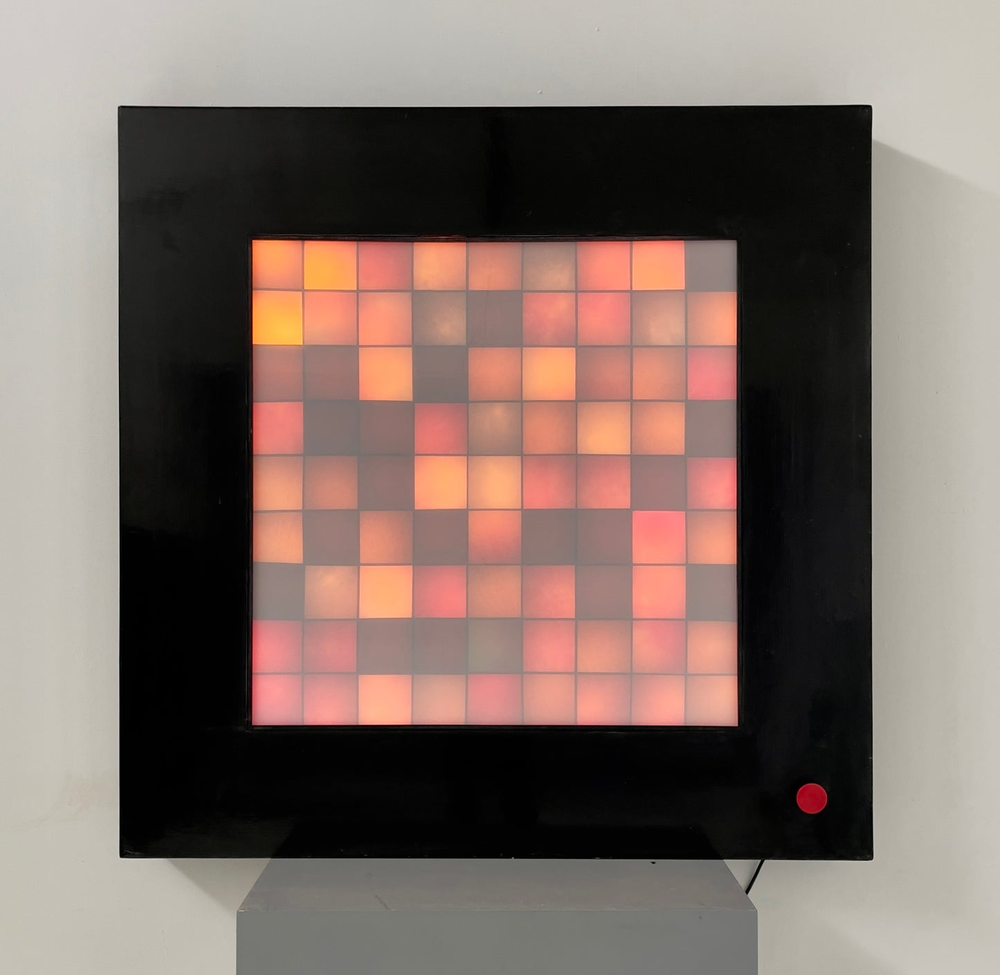 Kinetic light panel by Gaetano Pesce, 1963