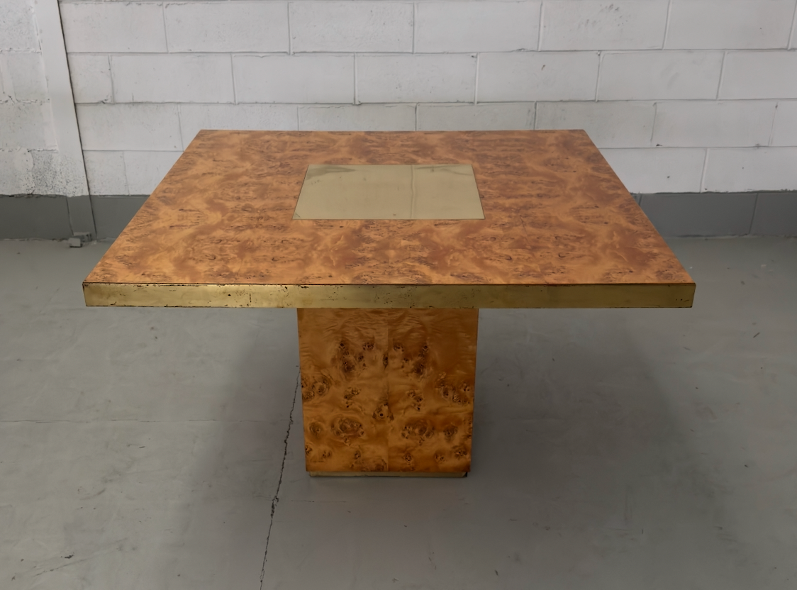 Willy Rizzo Dining table, 1970s