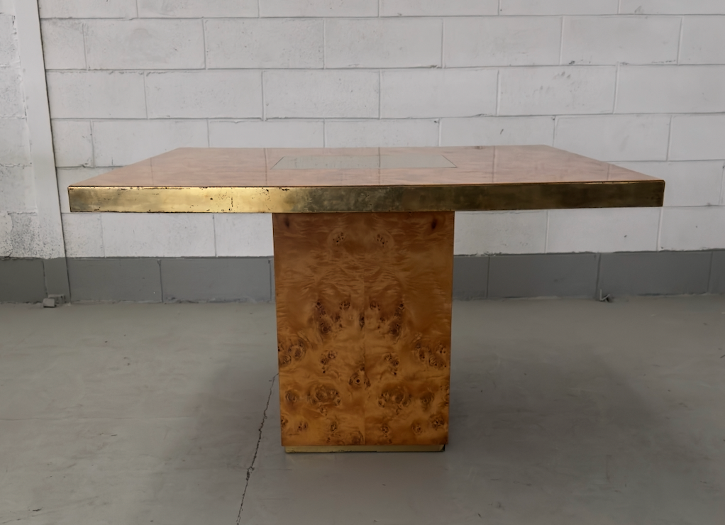 Willy Rizzo Dining table, 1970s