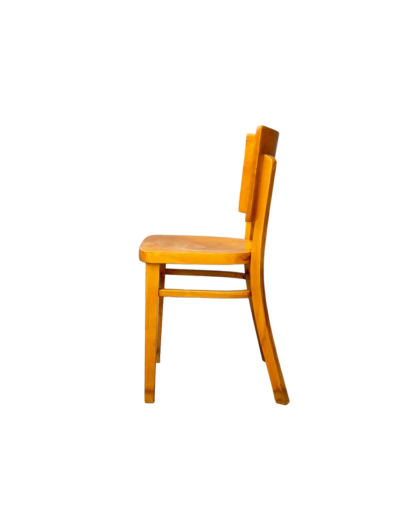 Six Italian wood Chairs, 1960s