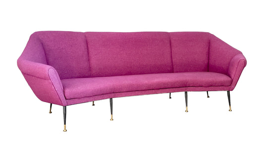 Four-seater Italian sofa,1950s