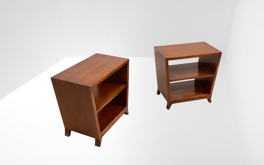 Pair of small bookcases Gio Ponti for Schirolli, 50s