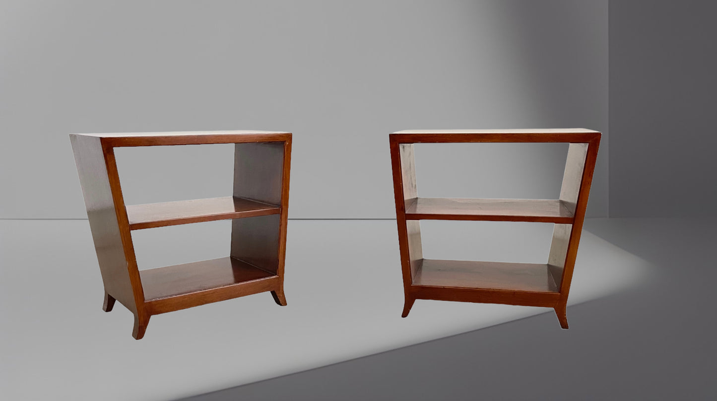 Pair of small bookcases Gio Ponti for Schirolli, 50s